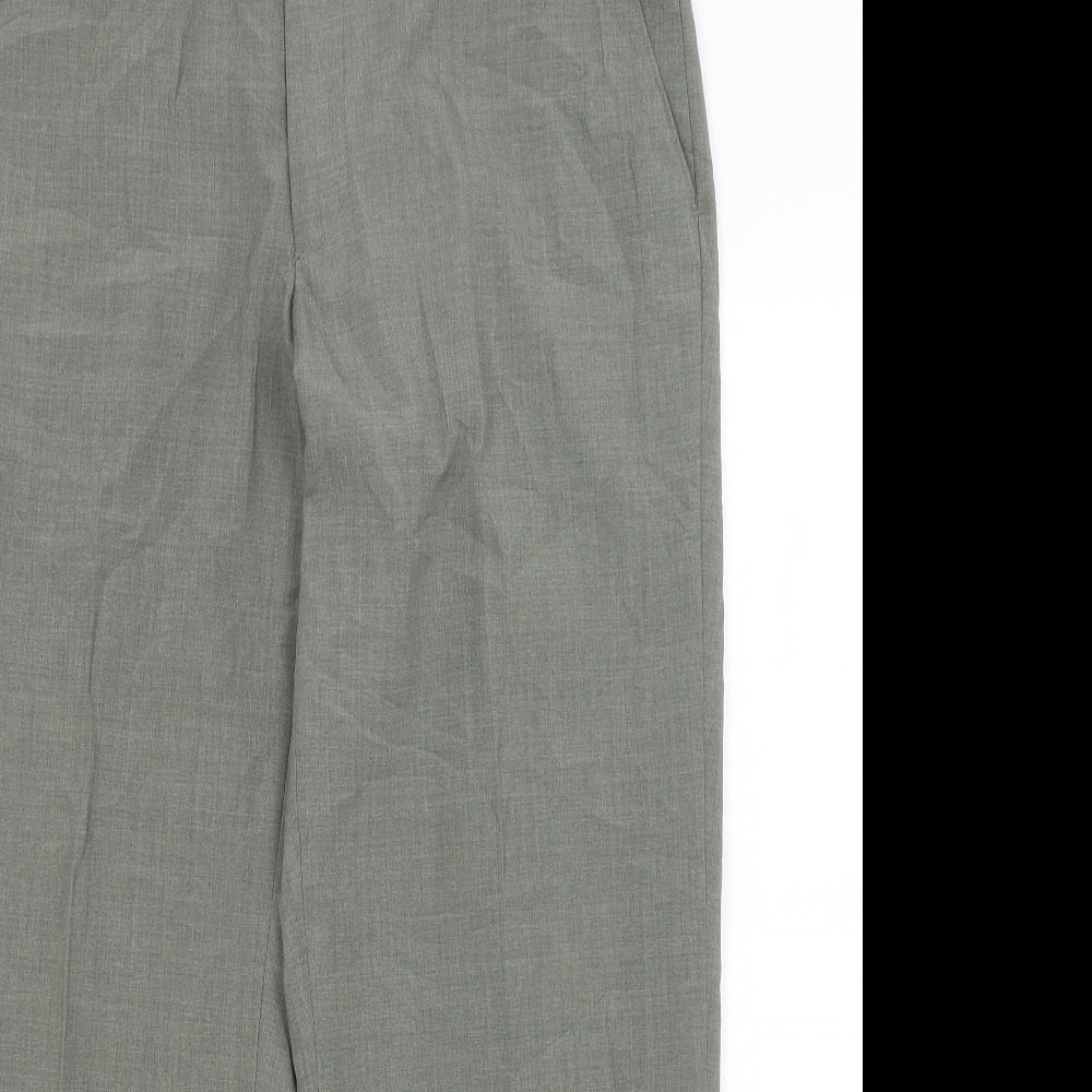 M&S Mens Green   Trousers  Size 34 in L27 in