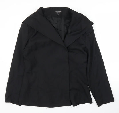 Triangle Trend Womens Black   Jacket Blazer Size 12