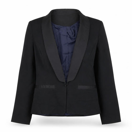Womens UK Size 8 Primark Regular Black Blazer