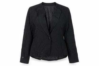 D Uniform Womens Black   Jacket Blazer Size 12