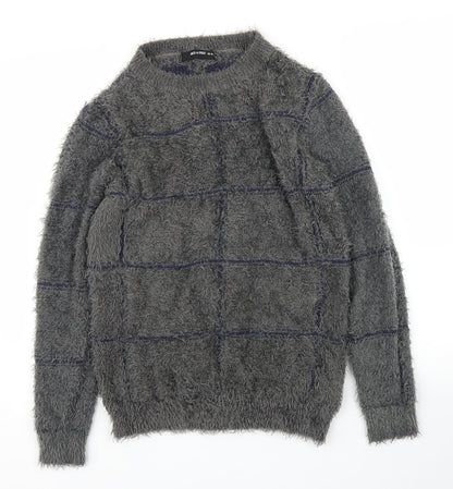 Womens UK Size 10 AKD A WEST Grey Pullover Jumper