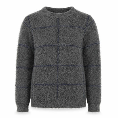 Womens UK Size 10 AKD A WEST Grey Pullover Jumper