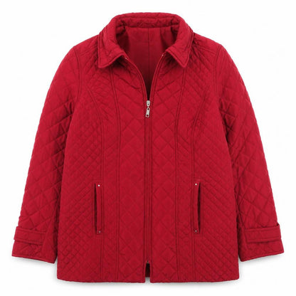 M&S Womens Purple   Quilted Coat Size 14