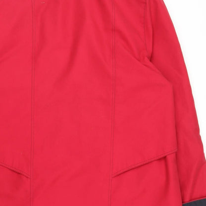 Nautic Seasport Womens Red   Overcoat Coat Size 10