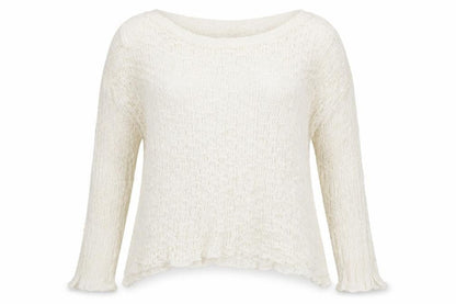 Womens UK Size 12 Primark White Pullover Jumper