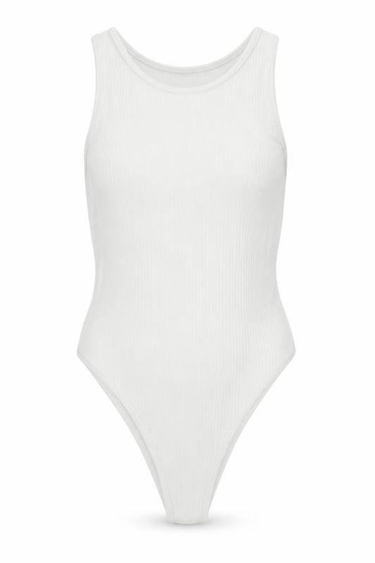 Womens UK Size XS Primark One-Piece White Leotard