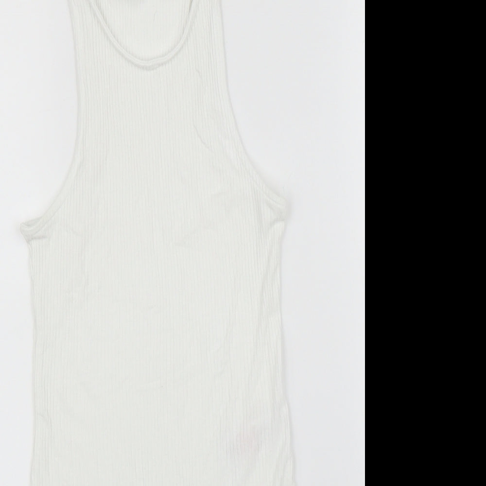 Primark Womens White   Leotard One-Piece Size XS