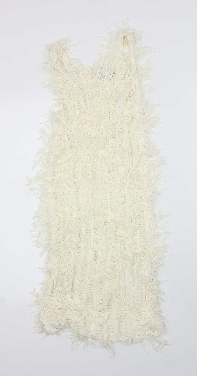 PRETTYLITTLETHING Womens Ivory   Shift  Size S