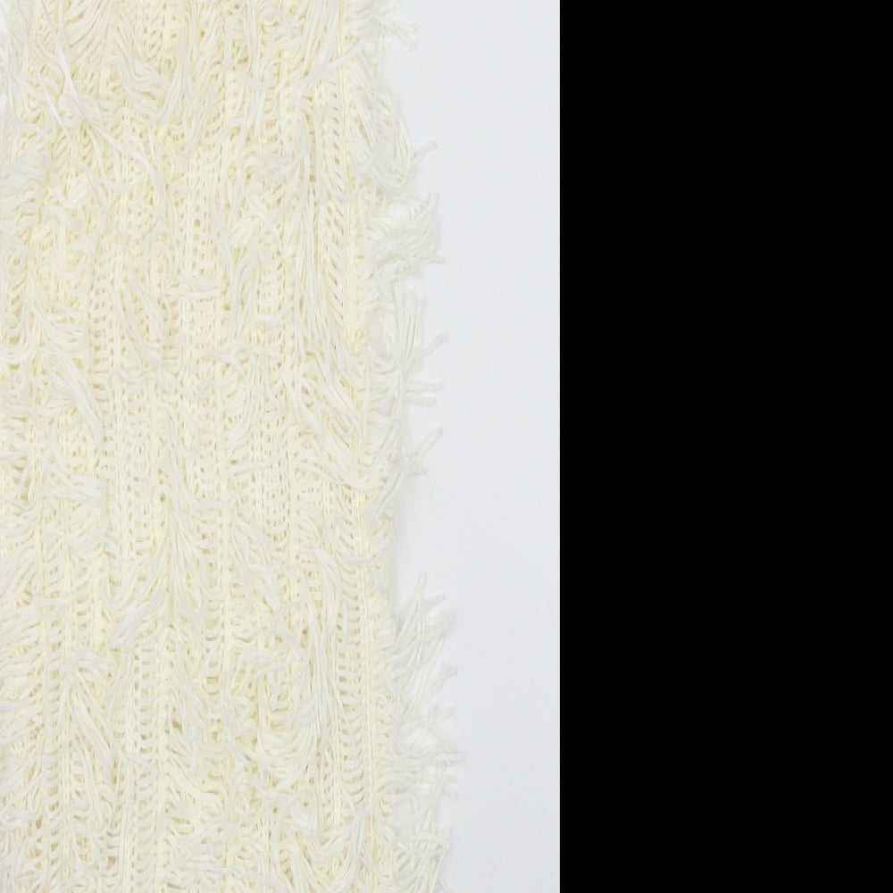 PRETTYLITTLETHING Womens Ivory   Shift  Size S