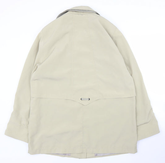 Womens UK Size 14 Preworn Beige Parka Coat
