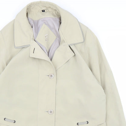 Womens UK Size 14 Preworn Beige Parka Coat