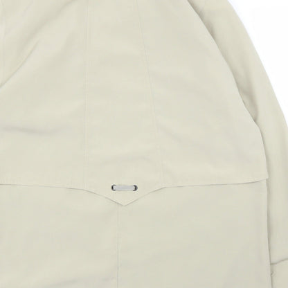 Womens UK Size 14 Preworn Beige Parka Coat
