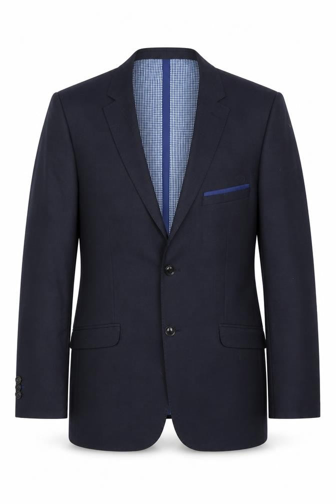 Mens UK Size 38 Zara Regular Blue Suit Jacket