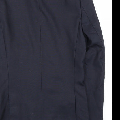Mens UK Size 38 Zara Regular Blue Suit Jacket
