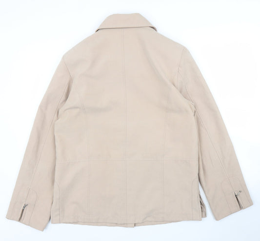 Womens UK Size 14 JBC Beige Overcoat