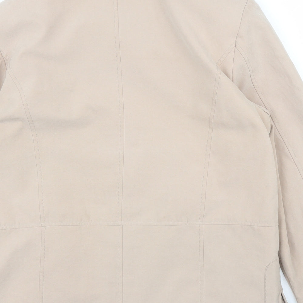 Womens UK Size 14 JBC Beige Overcoat
