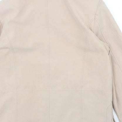 Womens UK Size 14 JBC Beige Overcoat