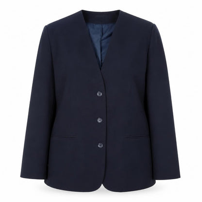 Womens UK Size 16 Classics Regular Blue Blazer