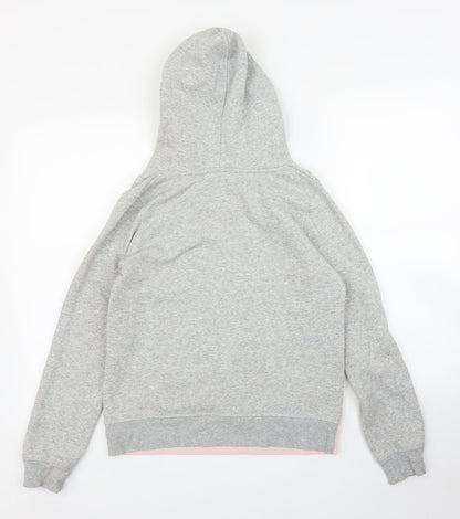 H&M Girls Grey   Pullover Hoodie Size 13 Years