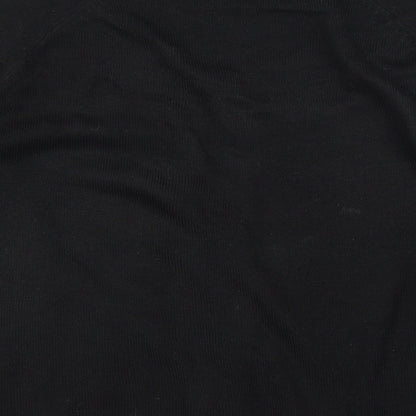 Womens UK Size 14 Papaya Black Pullover Jumper