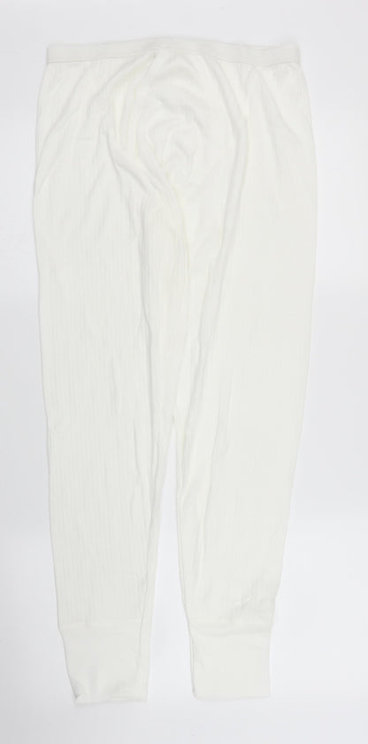BHS Mens White   Bloomer Trousers Size 28 in L27 in