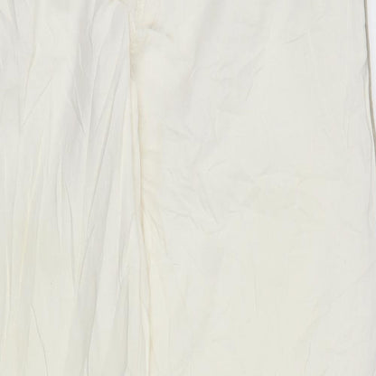 Idem Womens White   Trousers  Size 32 in L32 in