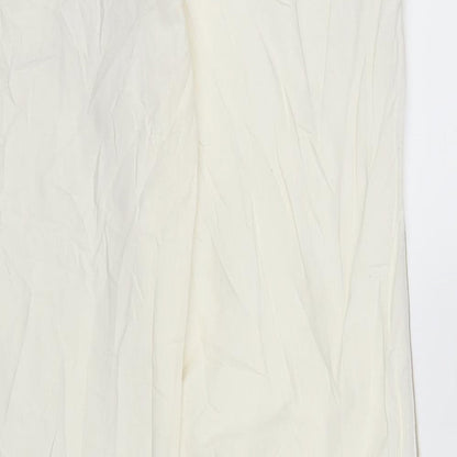 Idem Womens White   Trousers  Size 32 in L32 in