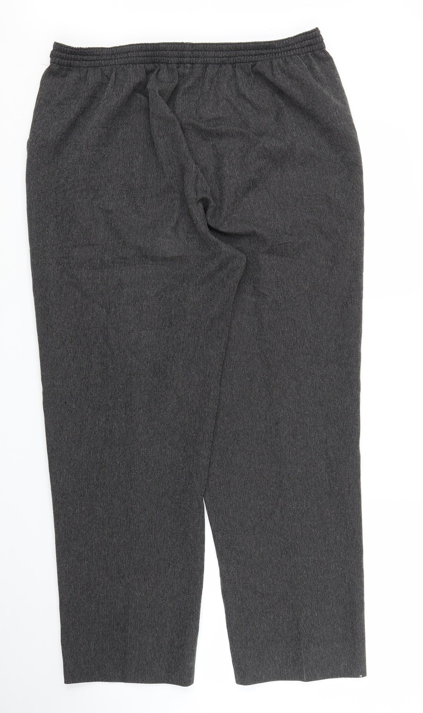 BM Collection Womens Orange   Capri Trousers Size 14 L27 in