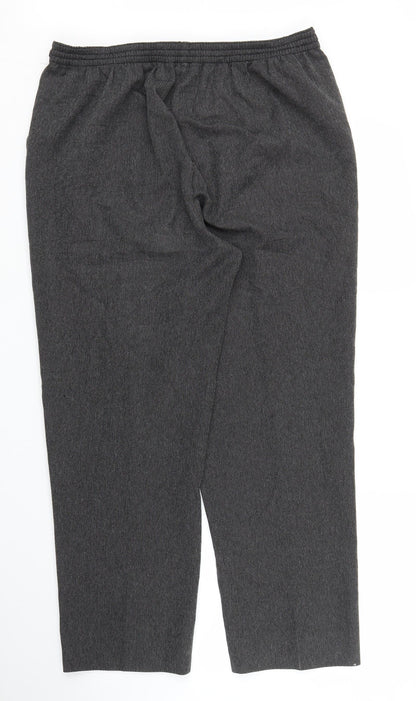 BM Collection Womens Orange   Capri Trousers Size 14 L27 in