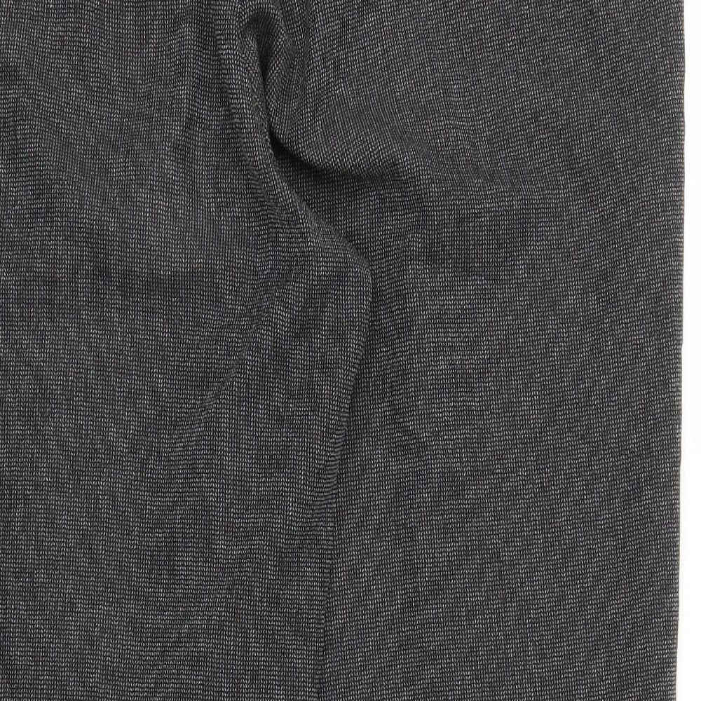 BM Collection Womens Orange   Capri Trousers Size 14 L27 in