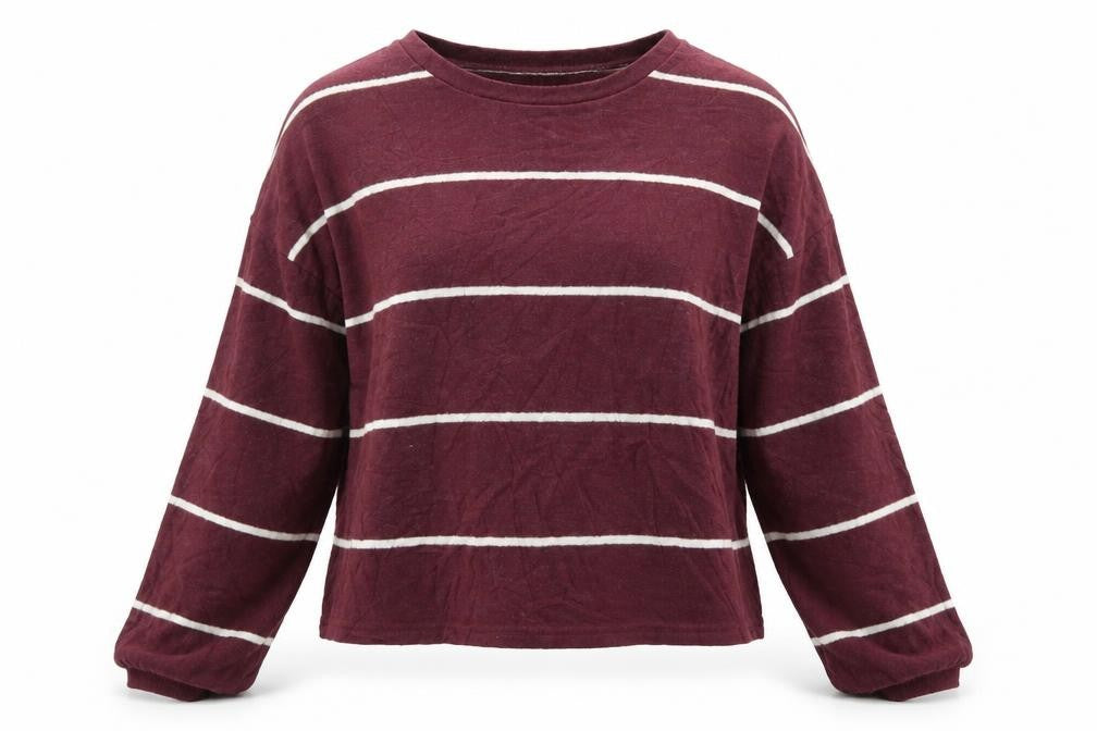 Womens UK Size M New Look Purple Pullover Jumper