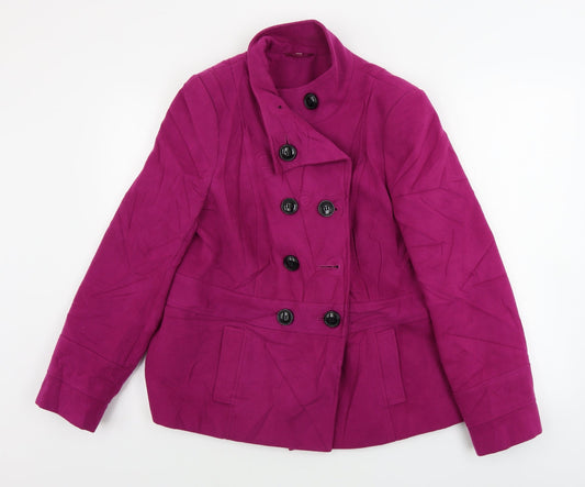 Womens UK Size 14 EWM Purple Jacket
