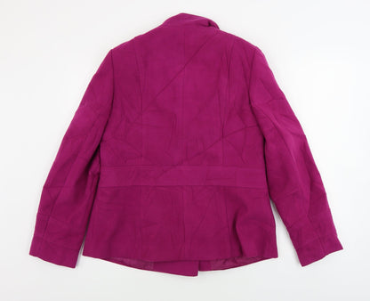 Womens UK Size 14 EWM Purple Jacket