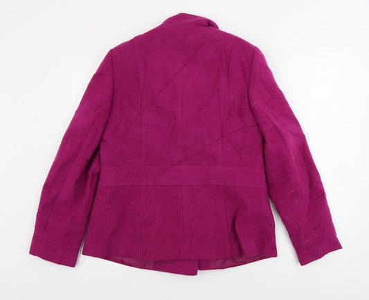 Womens UK Size 14 EWM Purple Jacket