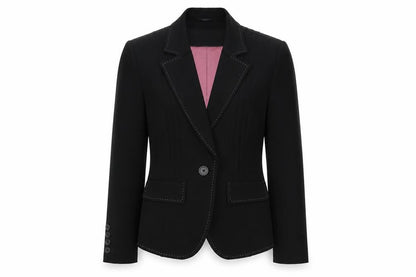 Womens UK Size 10 NEXT Regular Black Blazer