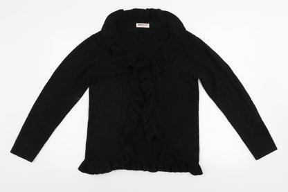 Womens UK Size M Bonmarché Black Cardigan Jumper