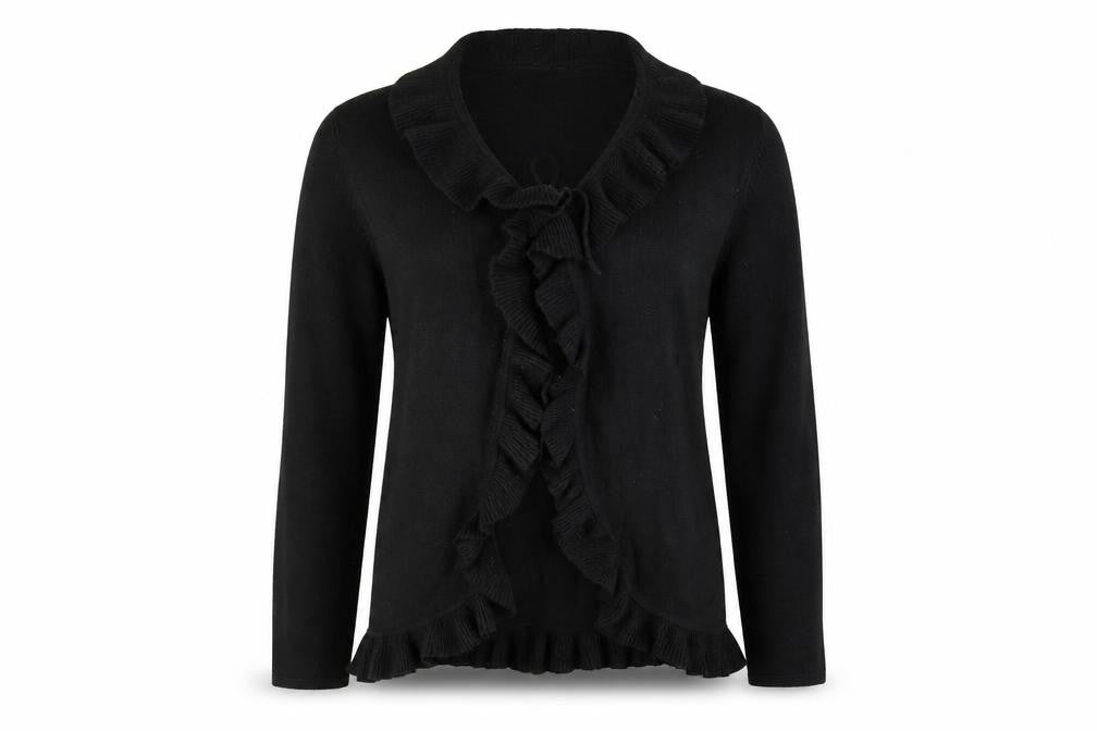 Bonmarché Womens Black Cardigan Jumper Size M