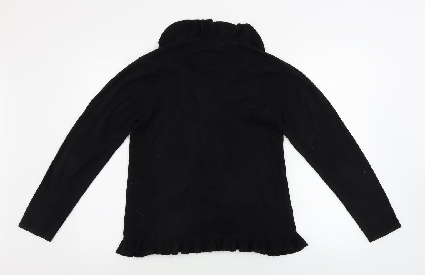 Womens UK Size M Bonmarché Black Cardigan Jumper