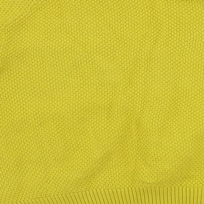 Womens UK Size 8 ASOS Yellow Cardigan Jumper