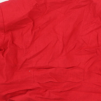 Debenhams  Womens Red   Jacket Sport Coat Size 10