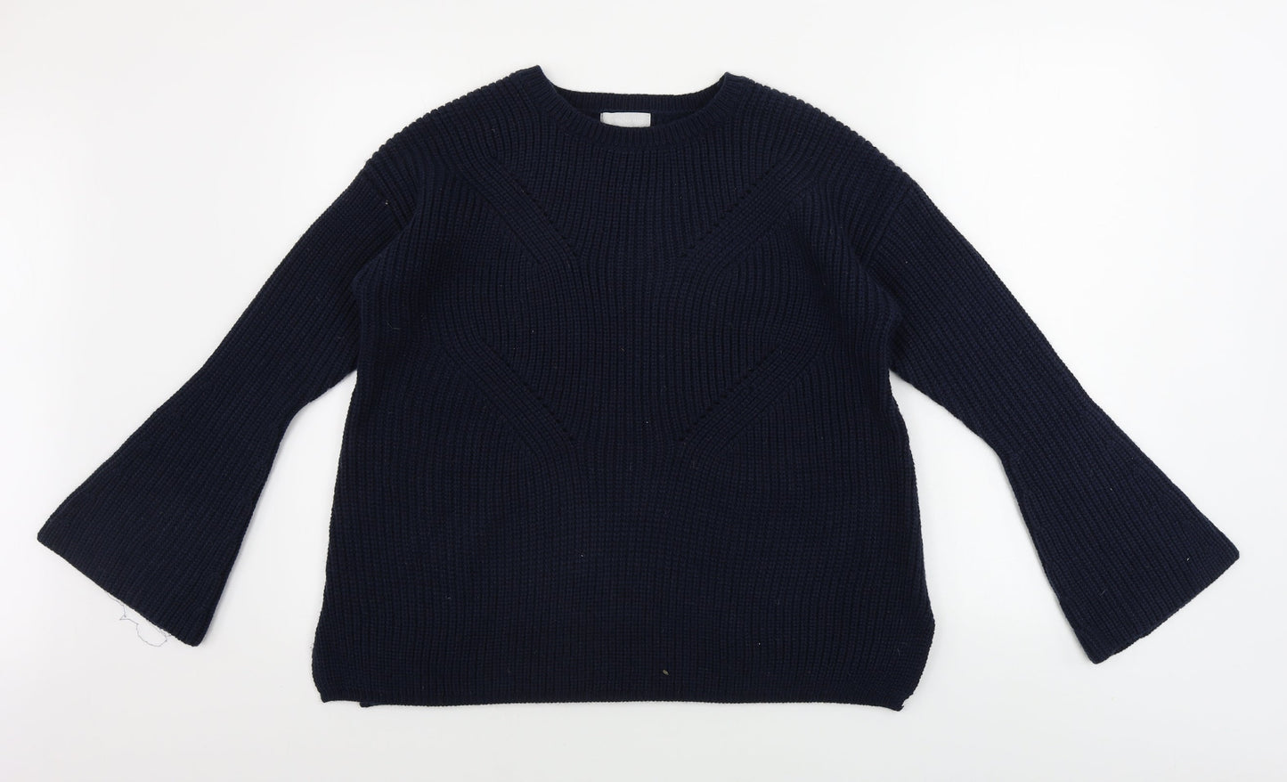 Womens UK Size 14 Red Herring Blue Pullover Jumper