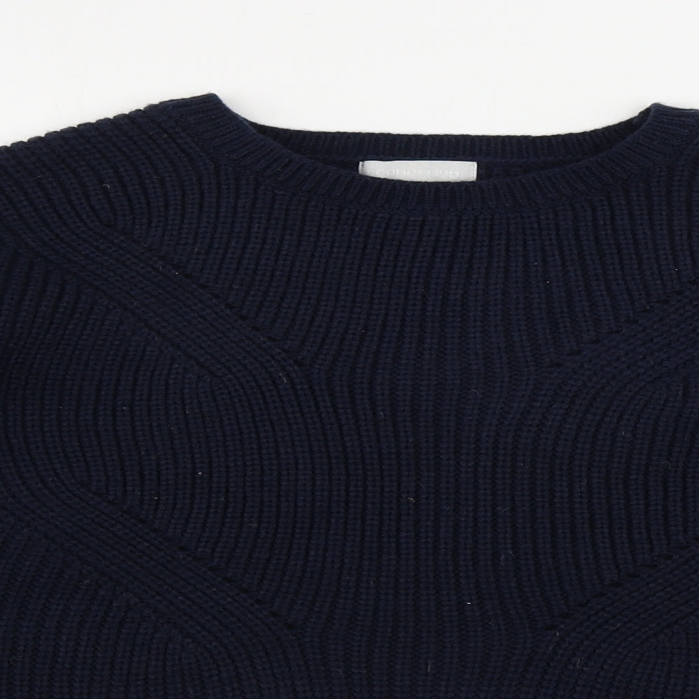 Womens UK Size 14 Red Herring Blue Pullover Jumper