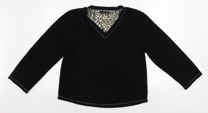 Secret Possesions   Womens Black   Pullover Jumper Size L