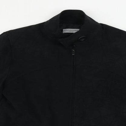 Womens UK Size 12 Internacionale Black Jacket