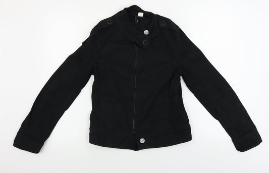 H&M  Womens Black   Jacket Coat Size 10