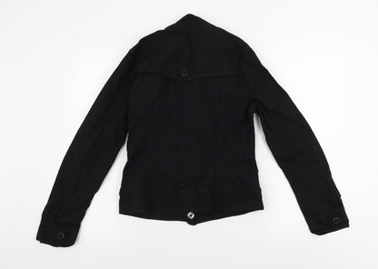 H&M  Womens Black   Jacket Coat Size 10