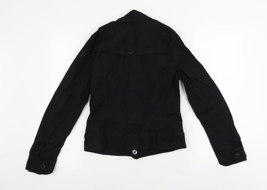 H&M  Womens Black   Jacket Coat Size 10