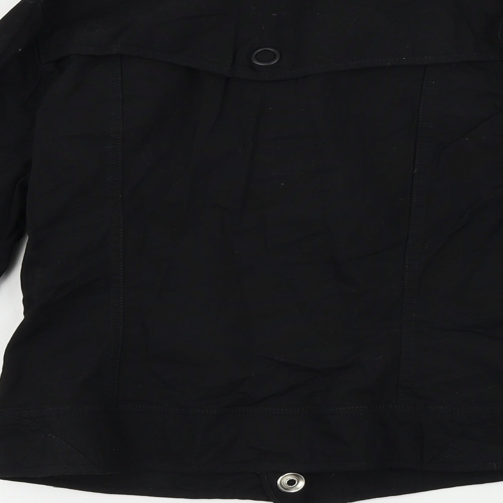 H&M  Womens Black   Jacket Coat Size 10