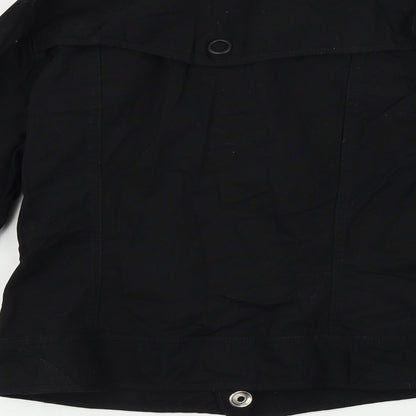 H&M  Womens Black   Jacket Coat Size 10