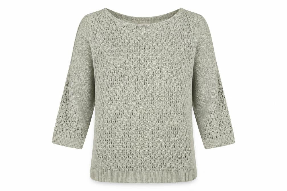 Womens UK Size 14 Marks and Spencer Beige Pullover Jumper
